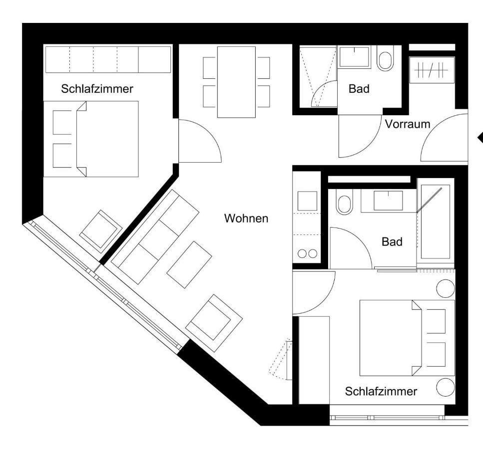 Warthsap Apartmenthaus Warth  Exterior photo